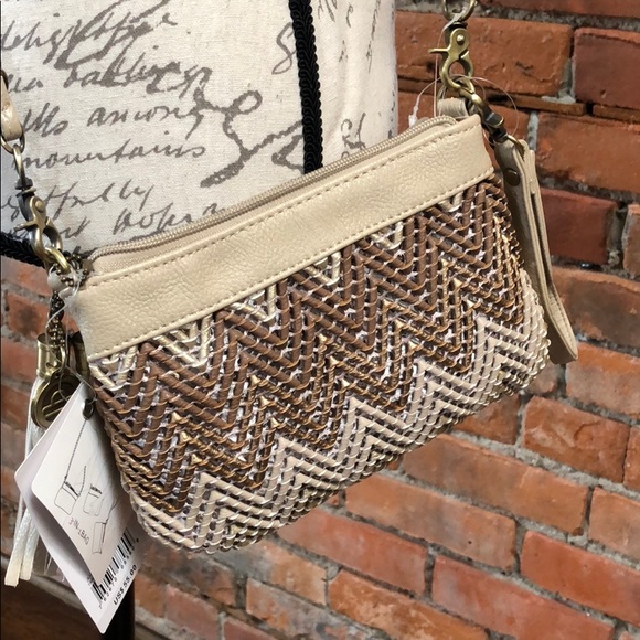 BIG Buddha tan purse 9”x6 NWT nice! - Picture 2 of 5